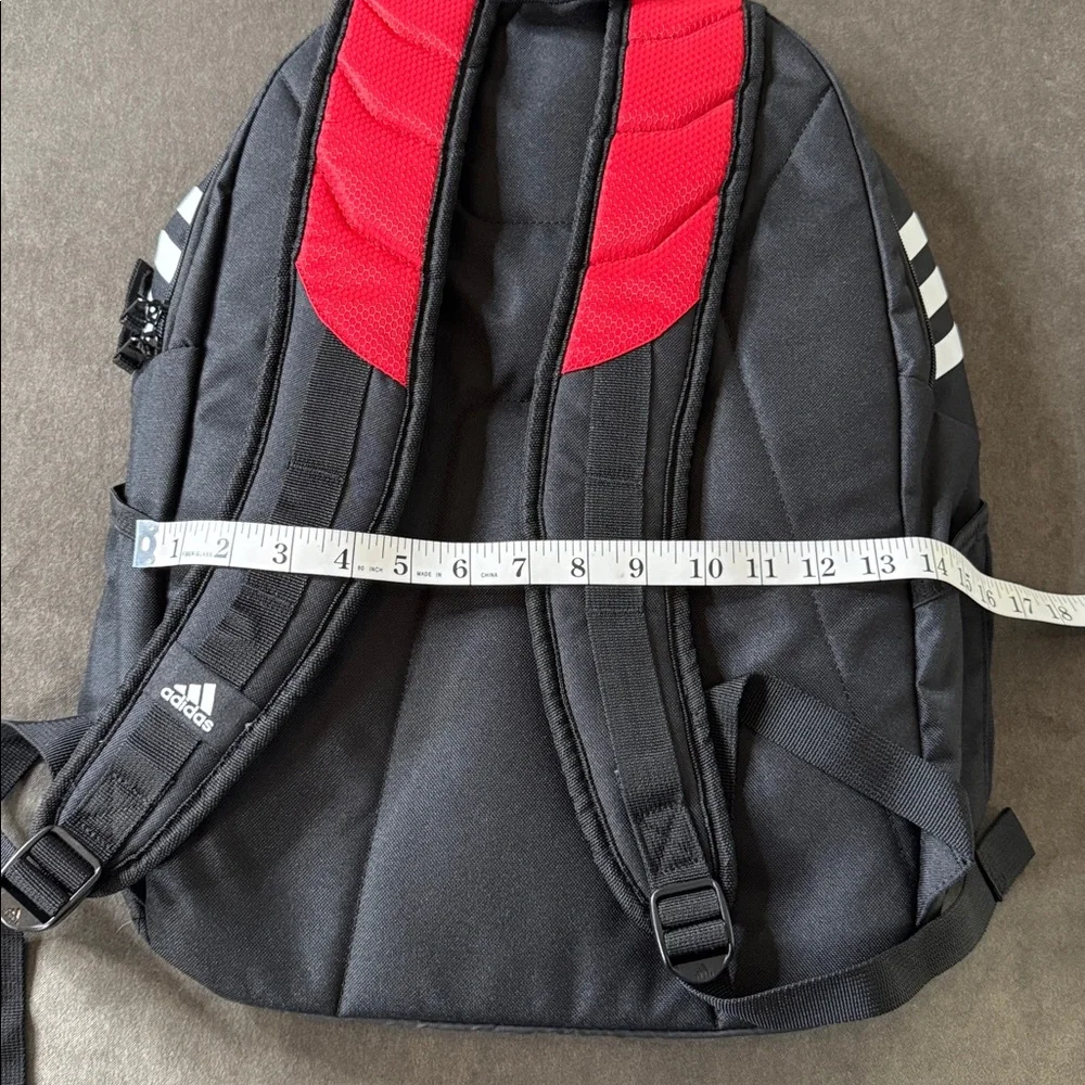 Unisex Adidas Stadium 3 Backpack Team Power Red Soccer Ball CleatCompartment NWT